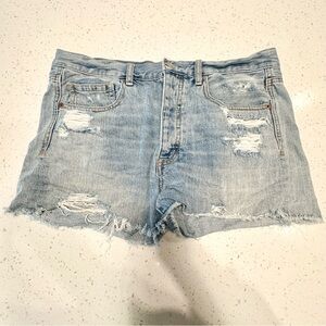 American Eagle Distressed Denim Shorts